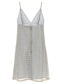 Rotate Birger Christensen 'Beaded A Line Mini' Dress