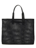 Dolce & Gabbana Woven Mesh Shopping Pose