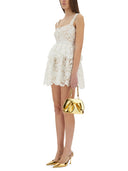 Self Portrait Lace Ruffle Mini Dress