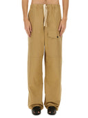 Pantalones de algodón Dries Van Noten