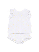 Traje de dos piezas blanco de Gufo