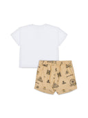 Moschino T -skjorte og shorts -sett