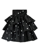 Rotate Birger Christensen 'Satin Ruffle' Dress