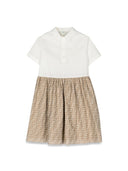 Vestido susurrado de Fendi FF