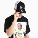 Cappellino nuovo era il cappuccio in mesh in nero/bianco