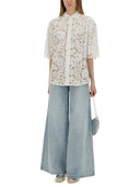 Michael di Michael Kors Shirt in pizzo floreale