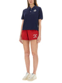 Sporty&Rich Cotton Pique Polo