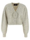 Rotate Birger Christensen 'Knit Puffsleeve' Cardigan