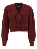 Rotate Birger Christensen 'Knit Puffsleeve' Cardigan