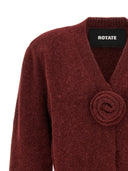 Rotate Birger Christensen 'Knit Puffsleeve' Cardigan