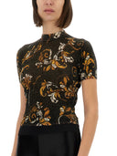 Versace Jeans Couture "Outline Baroque" Knitted T Shirt