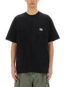 Adlyde "øjne" t -shirt med lomme