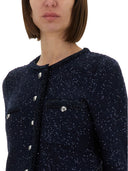 Michael por Michael Kors Jacket Metallic Knit