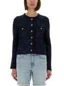 Michael por Michael Kors Jacket Metallic Knit