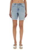 Michael por Michael Kors Denim Boyfriend Shorts