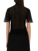 Alexander Mc Queen Spider Web Lace Top