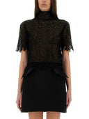 Alexander Mc Queen Spider Web Lace Top