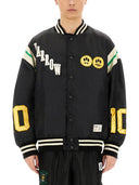 Chaqueta de bombardero de satén Barrow