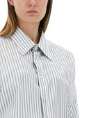 Camisa de algodón a rayas de Maison Margiela
