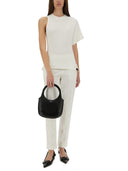 Courreges en skulder t -shirt i scuba