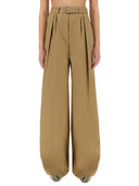 Pantalones anchos con cinturón de Dries Van Noten