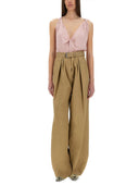 Pantalones anchos con cinturón de Dries Van Noten