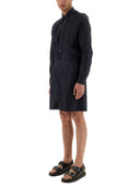 Alexander Mc Queen Short In Denim
