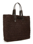 Dolce & Gabbana Woven Mesh Shopping Bag