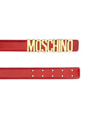 Cinturón Moschino con logotipo