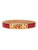 Cinturón Moschino con logotipo