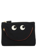 Anya Hindmarch "Happy Eyes" pose