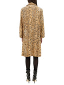 Abrigo largo con lentejuelas de Dries Van Noten