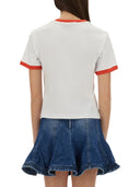 Msgm T Shirt With Logo