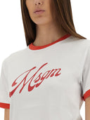 Msgm T Shirt With Logo