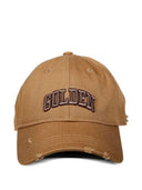 Golden Goose Journey Baseball Cap Cotton Drill Golden Embroidery