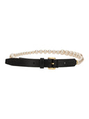 Moschino Belt With Pearls
