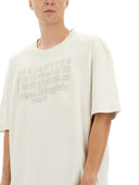 Maison Margiela T Shirt With Embroidered Logo