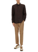 Boss Camel Shirt "L Hays Kentw C 252"