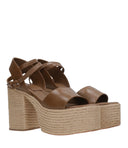 Paloma Barcelò sandaler skinn brun