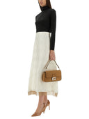 Falda de seda fendi ff