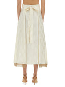 Falda de seda fendi ff