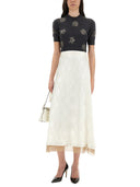 Vestido de lana Fendi con bordado