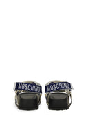 Sandalia moschino con logotipo