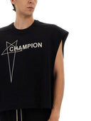 Champion X Rick Owens Cropped Micro Tatlin T-shirt