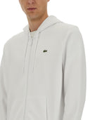 Sudadera con capucha con cremallera de Lacoste