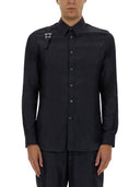 Alexander Mc Queen Harness -shirt med t spænde