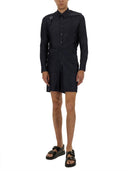 Alexander Mc Queen Harness -shirt med t spænde