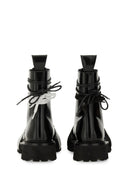Bota de encaje moschino
