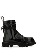 Bota de encaje moschino