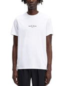 Fred Perry T Shirt With Logo Embroidery